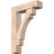 Ekena Millwork Merced Block Smooth Bracket w/ Offset Brace, Douglas Fir, 7 1/2"W x 30"D x 42"H BKT0806X30X42MRC05SDF - alternate 1